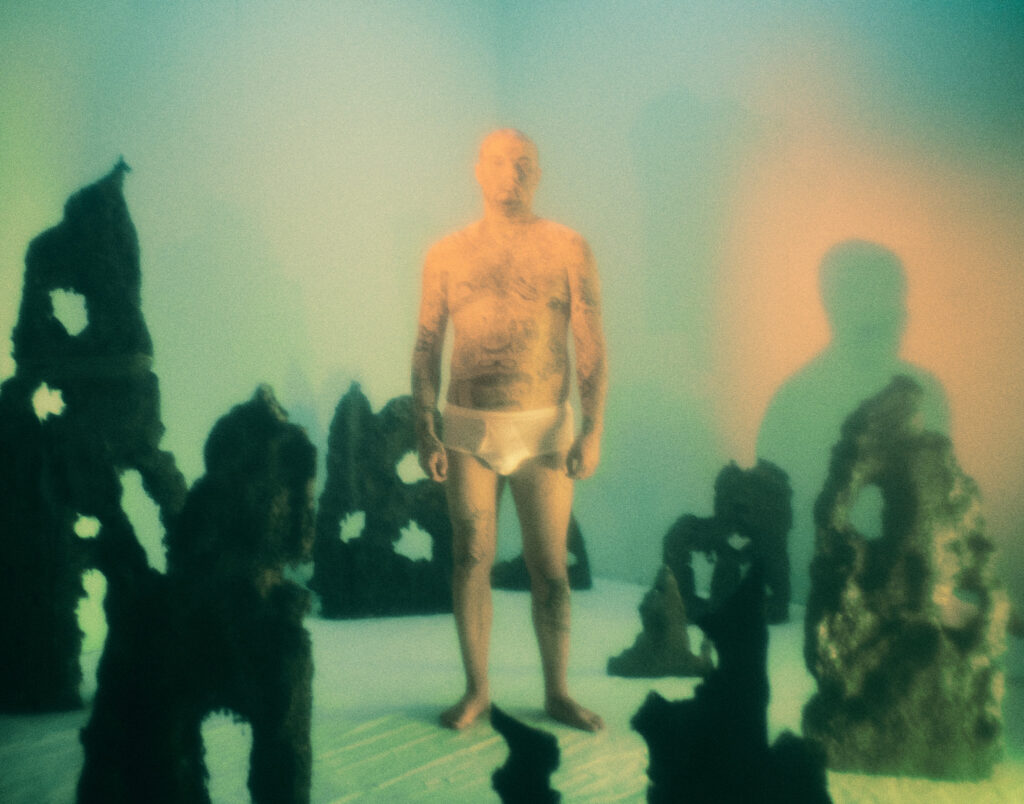 Eine mystische Kulisse aus dem Kunstprojekt von Dave.