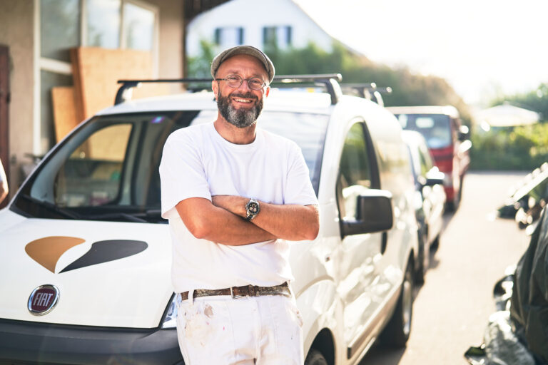 Ein authentisches Teamfoto.